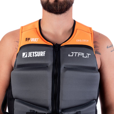 Neoprene Vest JET PILOT ORANGE/GREY