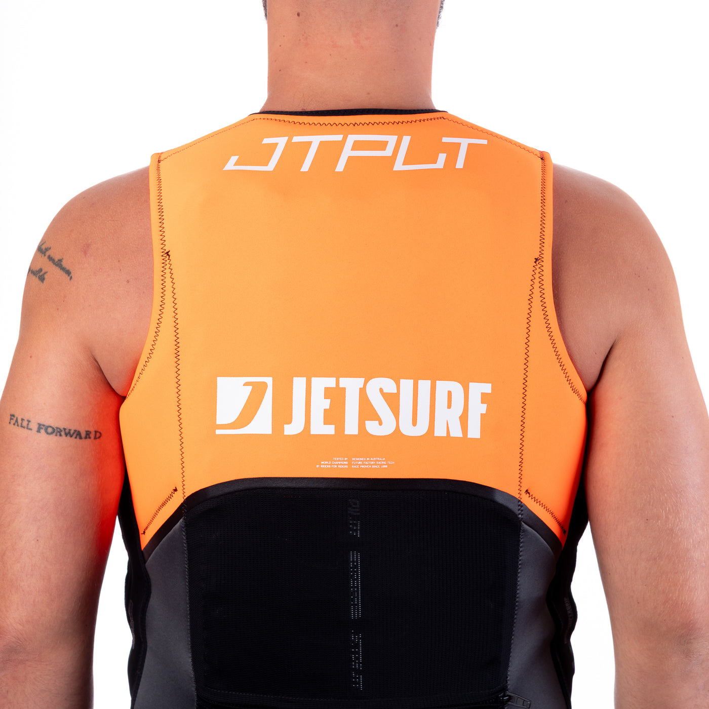 Neoprene Vest JET PILOT ORANGE/GREY