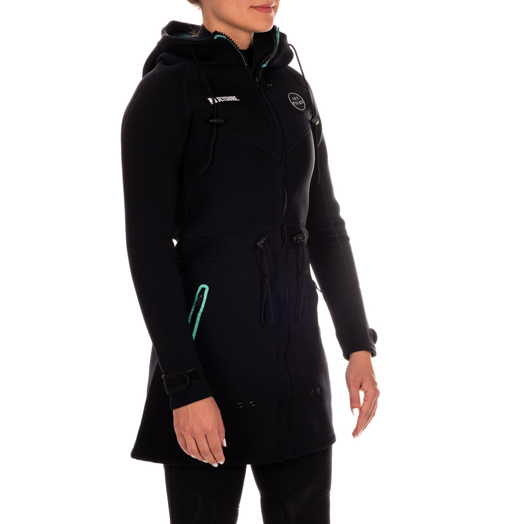 Neoprene Tour Coat JET PILOT BLACK W – JETSURF®