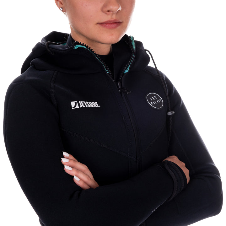 Neoprene Tour Coat JET PILOT BLACK W – JETSURF®