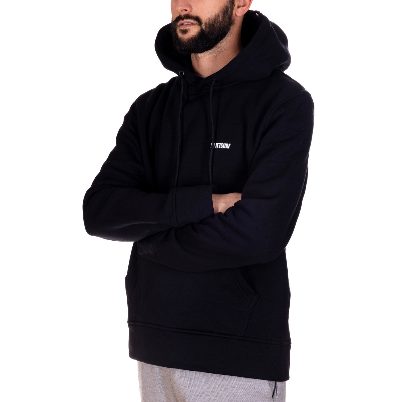 Hoodie JETSURF SQUAD BLACK